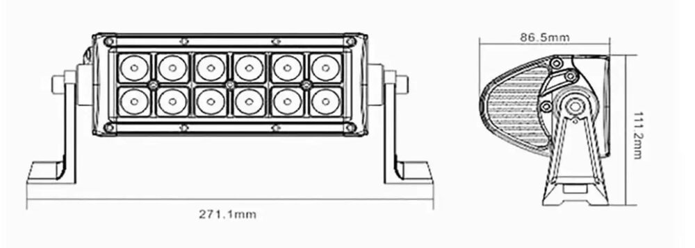 Προβολέας οχημάτων LED - R-D11101E-B036 - 110617 - Image 4