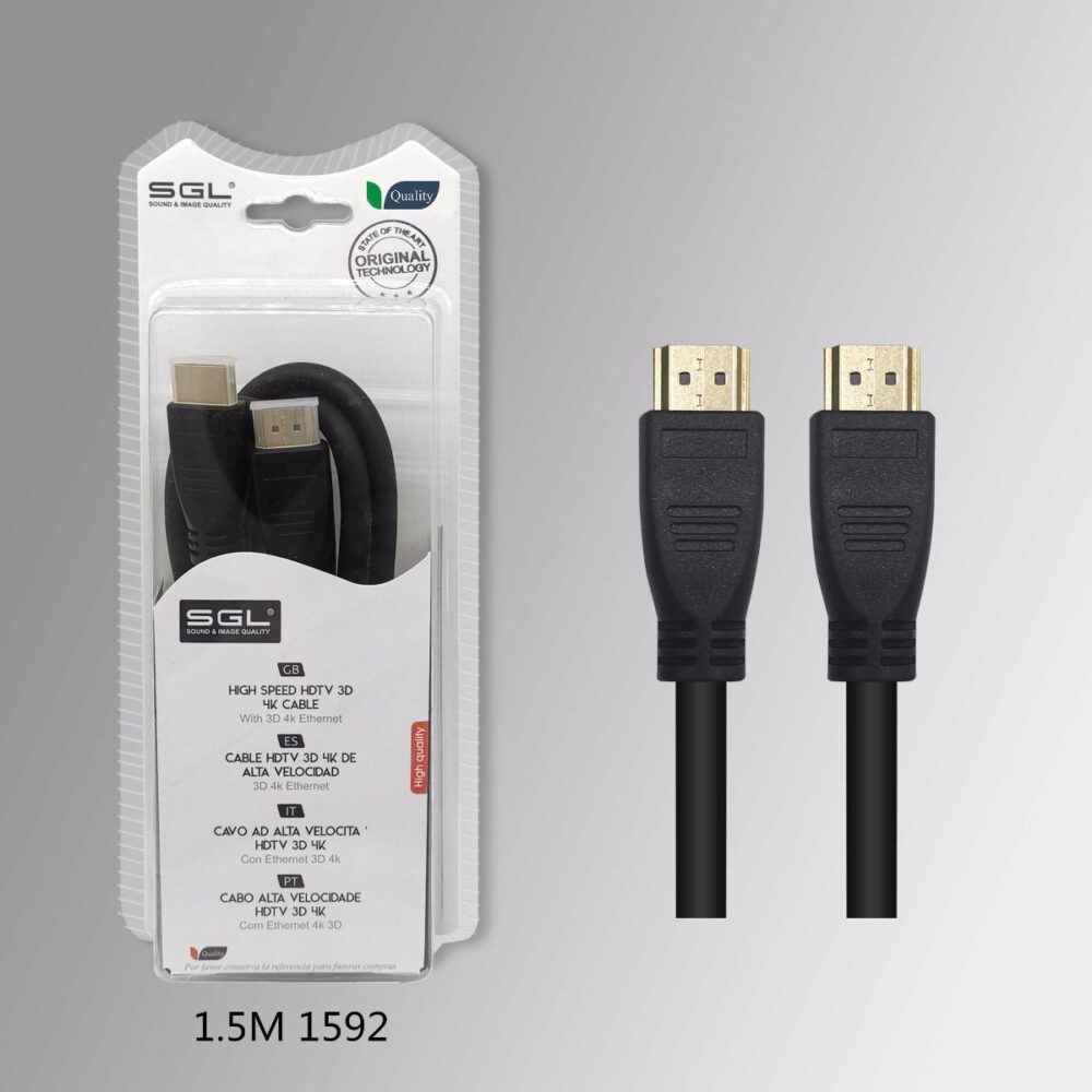 Καλώδιο δεδομένων HDMI σε VGA - 5m - 1592 - 200431 - Image 2