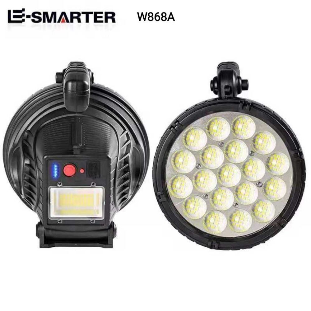 Επαναφορτιζόμενος φακός LED - 3 colors - 4.2V - W868A - 326036 - Image 2