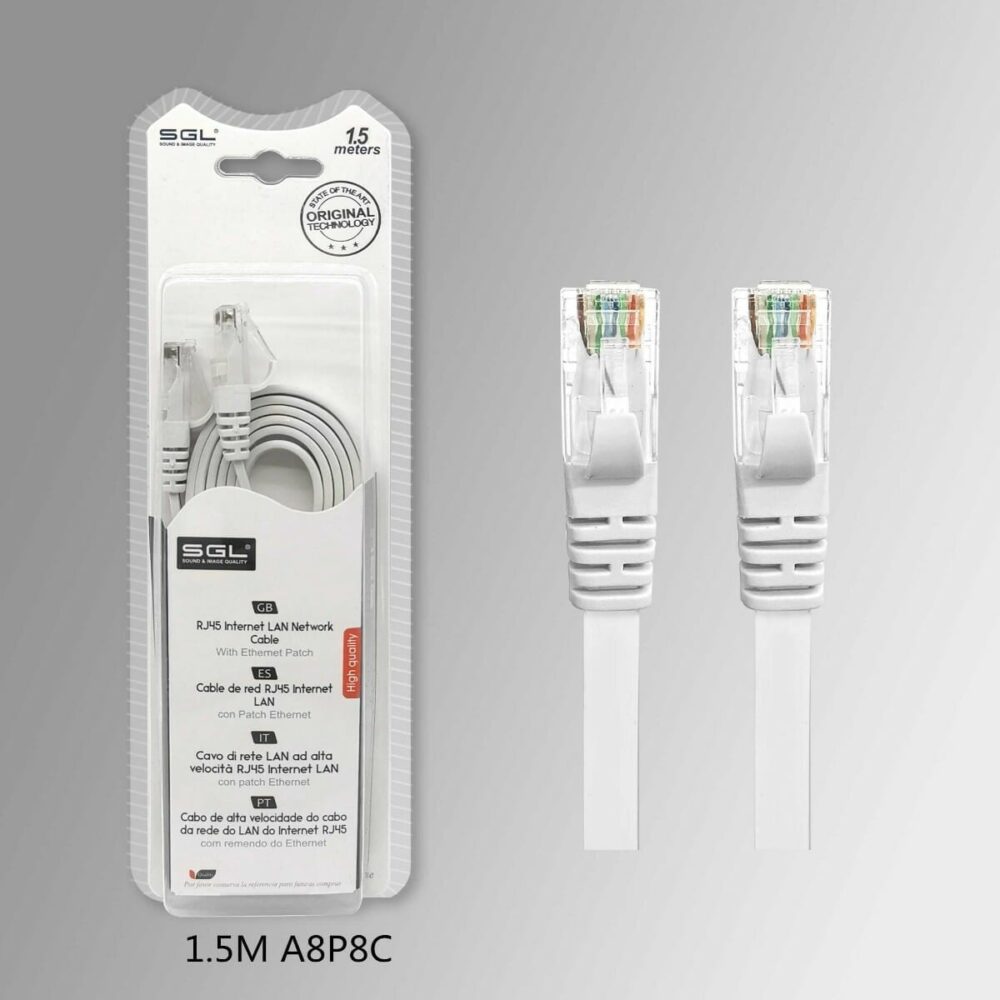 Καλώδιο δικτύου – Ethernet – 1.5m - A8P8 - 094845 - Image 2