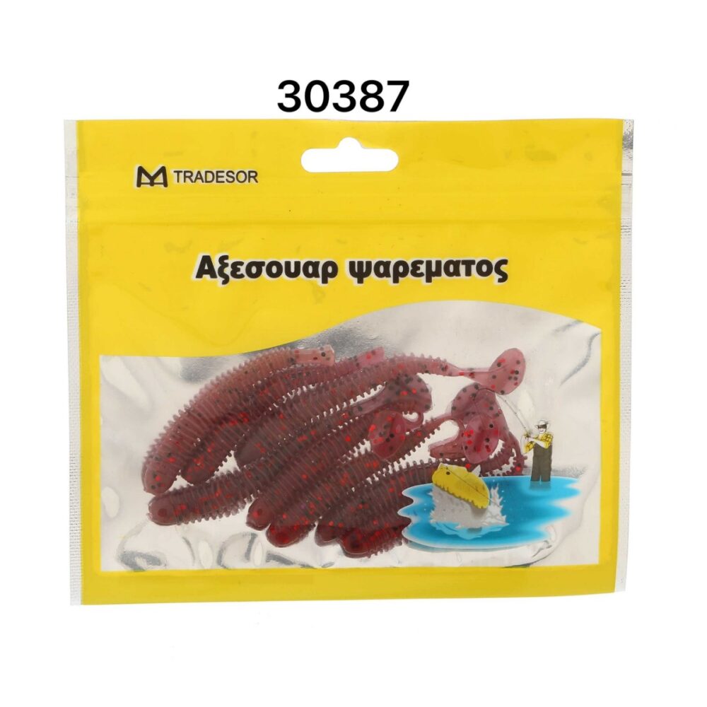 Τεχνητό δόλωμα σκουλήκι - 10pcs - 30387 - Image 2